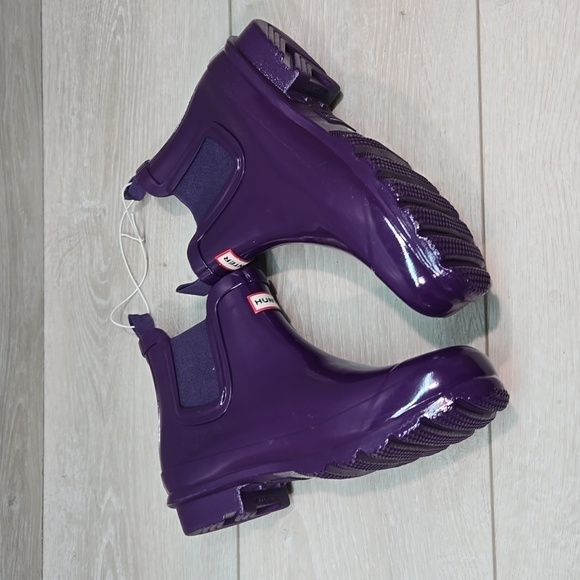 Hunter"Like New" Women Ankle Rainboots shoes sz 37/6 - Picture 10 of 12